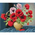 Luca-S Kanaviçe Etamin Kiti (Iplik, Iğne, Kumaş) 25*22 cm G439 - Naturel