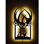 Lucarte Atlas Led ışıklı Tablo Ahşap Duvar Dekoru
