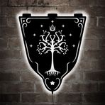 Lucarte Gondor Led Işıklı Tablo Ahşap Duvar Dekoru