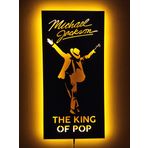 Lucarte Michael Jackson V2 Led Işıklı Tablo Ahşap Duvar Dekoru