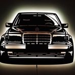 Lucarte W124 Led Işıklı Tablo Ahşap Duvar Dekoru