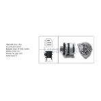 Lucas 61920158 Alternatör A127 12V 55A Bmc Fatih Kasnaklı