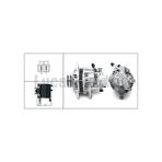 Lucas Alternator 12V 65A Mıtsubıshı L200 L300 H100 Mınıbus 2.5 1997 2008 Cıft Kasnak / Vakumlu