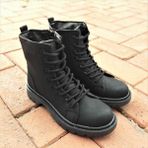 Lucas Bagsshoes Grm258c Kadın Günlük Postal Bot - Siyah