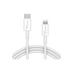 Lucatech iPhone 13, 13 Plus, 14, 14 Plus ile Uyumlu PD Lightning Hızlı Şarj Kablosu, Type-C, Beyaz AZD209KRD56