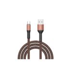 Lucatech iPhone 15 Pro Uyumlu Örgülü USB Type-C Hızlı Şarj Kablosu, 1 Metre TP770277