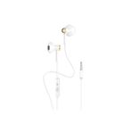 Lucatech Kulak İçi Kablolu Kulaklık, 3.5mm Jack, Mikrofon, Beyaz L313SBKBKL79