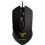 Lucatech Profesyonel Oyuncu Mouse Rgb Optik Kablolu Makro Mouse - Siyah