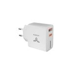 Lucatech Xiaomi 15/15 Pro/15 Ultra ile Uyumlu 45W Şarj Adaptörü, USB PD Çift Giriş, Beyaz