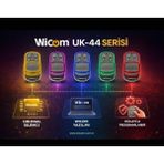 Lucciola Wicom Uk-44 Akıllı Kodlanabilir Kumanda Otomatik Kapı Motoru ve Bariyerler İçin Güvenilir Kontrol