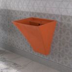 Lucco Loop 50 cm Turuncu Asma Monoblok Lavabo