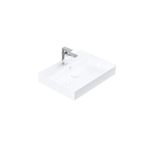 Lucco Stance 60 cm Beyaz Konsollu Dikdörtgen Lavabo