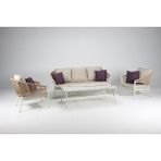 Luce Garden Frezya Plus Rattan Bahçe & Balkon Koltuk Takımı - Meşe