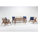 Luce Garden Salvia Koltuk Takımı Çok Renkli