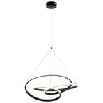 Lucea Capilla 69 W 3000 K Siyah Led Avize