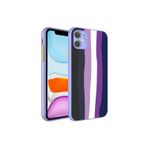 Lucek Cases İphone 11 Uyumlu Kamera Korumalı Renkli Thtterli Lckc X-Cam Kılıf-No2