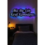 Lucenda LED Işıklı Dekoratif Duvar Tablosu Motivasyon, Atarlı & Anlamlı Söz Tasarımları - 75 cm - 1. Model