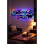 Lucenda LED Işıklı Dekoratif Duvar Tablosu Motivasyon, Atarlı & Anlamlı Söz Tasarımları - 90 cm - 7. Model