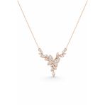 Lucente Jewellery Özel Kutulu Kadın Kolye - Daldaki Kelebek Özel Tasarım Kelebekli Şık Kadın Kolye