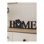 lucien vela 3D Dekoratif Home Yazılı Biblo - Ev Hediyesi Modern Masa Üstü Dekor - 248x75x15mm