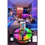 Luciole 1 Mt Şerit Led Animasyonlu Tak Çalıştır Kumandalı Rgb Işık Duvar Aydınlatma Ambiyans Lambader