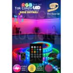luciole 3 Metre NeoGlow Serisi RGB LED Şerit – 20 Tuşlu Ses Kontrollü Tak Çalıştır Işık Bandı 60 Çipli