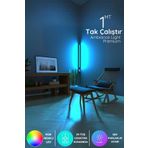 luciole Led Abajur Aplik Gece Lambası Rgb Lambader 16 Renkli Uzaktan Kumandalı Işık 4 Animasyonlu Luciled1