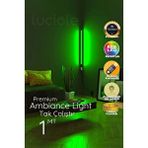 Luciole Led Abajur Kendinden Yapışkanlı Uzaktan Kumandalı 16 Renk 4 Animasyon Ledgreen Beyaz