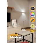 luciole Led Abajur Yatak oturma Odası salon Lambası Rgb Işık Çok Renkli Dikdörtgen kumandalı ABLB