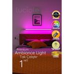Luciole Led Çubuk Bar Abajur Aplik Gece Lambası Rgb Lambader Renkli Uzaktan Kumandalı Işık Rgblucimor Beyaz