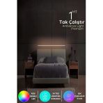 luciole Rgb Led Abajur Aplik Gece Lambası Lambader Renkli Uzaktan Kumandalı Işık - Ledtube2