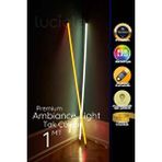 Luciole Rgb Led Strip Tube Light Led Işık Uzaktan Kumandalı Işık Lamba Ampül Aydınlatma Renkli Ltube7 Siyah