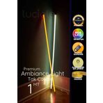 luciole Rgb Led Strip Tube Light Led Işık Uzaktan Kumandalı Işık Lamba Ampül Aydınlatma Renkli Ltube7
