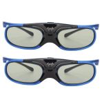 Luckdano 144 Hz Dlp Link 3D Aktif Shutter Gözlük, Tüm Dlp Link Projektörler İçin Şarj Edilebilir 3D Gözlük - Hafif Ve Rahat, Yüksek Çözünürlüklü Görüntüleme Deneyimi