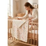 Luckka Puffy Bebek Battaniyesi 70X100 Cm Koyun Tüylü Müslin Battaniye - Ztpuf00 Tilki