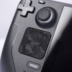 Luck&Link Touchpad Protector Steam Deck, koruyucu cilt dokusu çıkartması, buhar güvertesi dokunmatik izleme pedleri için, son teknoloji dokulu sap cilt Luck & Link (dövme karbon fiber siyah, trackpads)