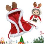 Luckxing Bebek Pelerin Giysileri, Bebek Giysileri | Kıyafet Seti Oyuncak Bebek Giysileri,Bebek Dekorasyonu Peluş Bebek Giyim Seti, Bebek Giydirme Boynuz Pelerin Çocuklar Hayranları için Sevimli Bebek
