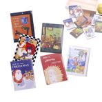 Luckxing Küçük Bebek Dergisi, Minik Günlük Modeli - 6X Küçük Kitaplar Bebek Uzay Minyatür Günlüğü | Yatak Odası, Oyun Odası, Oturma Odası için Yenilik Ev Dekorasyonu Manzara Süsleme Bebek Ev