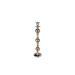 Lucky Art Gold Toplu 67 cm Gümüş Şamdan