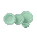 Lucky Art Laurance Mint 24 Parça Yemek Takımı