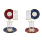 Lucky Art Lucinda Bone 6Lı Çay Bardağı