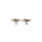 Lucky Art Mılana Bone 2lı Kulplu Kase Setı LYHD 382