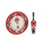 Lucky Art Shannon Bone 27 Cm Servis Tabağı + Kaşığı Seti Lyhd 442