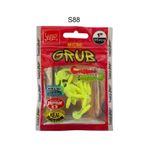Lucky John Micro Grub 1'' (2.5Cm) Silikon Yem 15'Li Paket S88