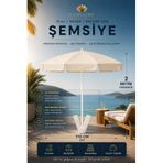 Lucky Love Plaj Bahçe Balkon İçin Şemsiye İnce Branda Kumaş - 2 Metre Yükseklik / 170 Cm Genişlik