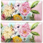 LuckyArt Peony Bone 2'li Servis Tabağı 27 Cm - Çok Renkli
