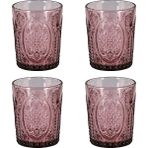 LuckyArt Velora Lucky Art 4lu Cam Su Bardagı Seti Mor - 340 ml