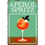 LuckyLinde 30 x 20 cm Sac Levha - Aperol Sprey Cam Gri Arka Plan