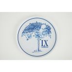 Lucra Concept The Charm Collection 25CM Servis Tabağı 2’li - Kırmızı - Mavi