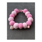 LUCY PET STYLE Ponpon Köpek Kolyesi / Köpek Aksesuar / Köpek Tasması / Ponpon Kedi Kolyesi / Kedi Tasması